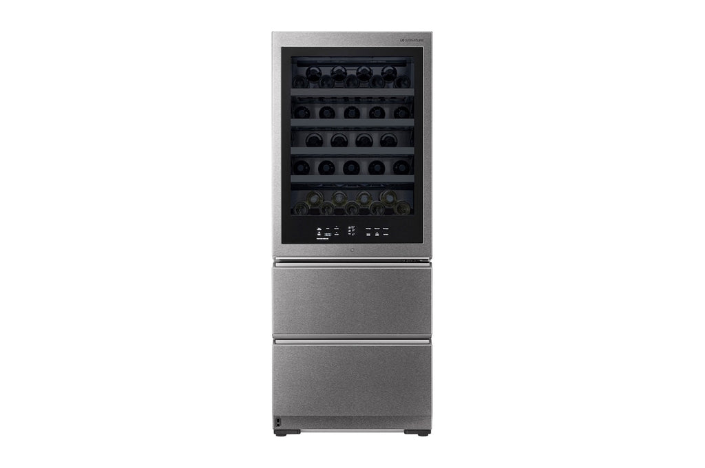 LG SIGNATURE LSR200W InstaView® Weinkühlschrank – Perfekte Temperaturkontrolle, Vibrationsschutz