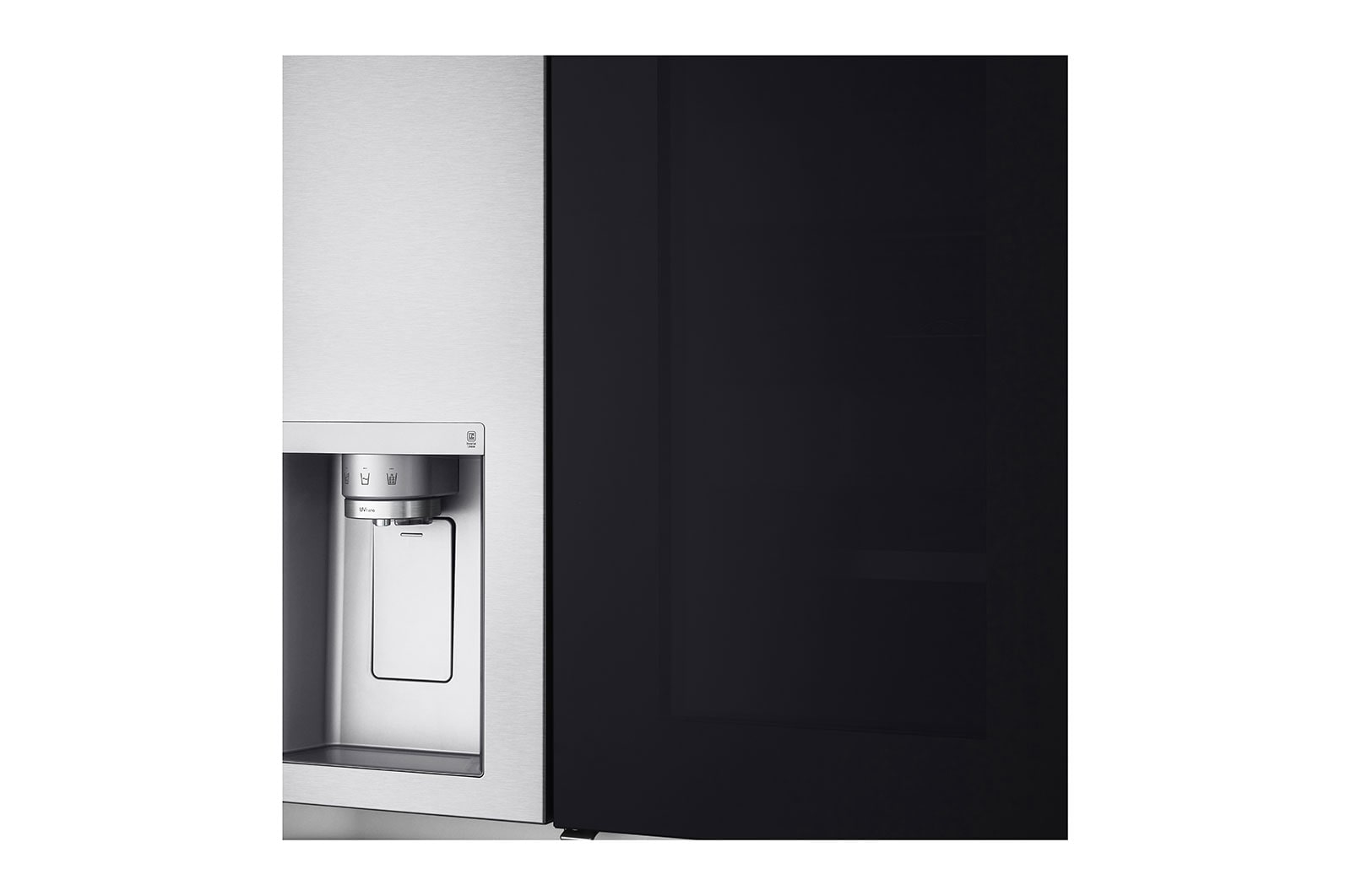 LG InstaView Side-by-Side Kühlschrank mit Door-in-Door, Eis- und Wasserspender, 635L