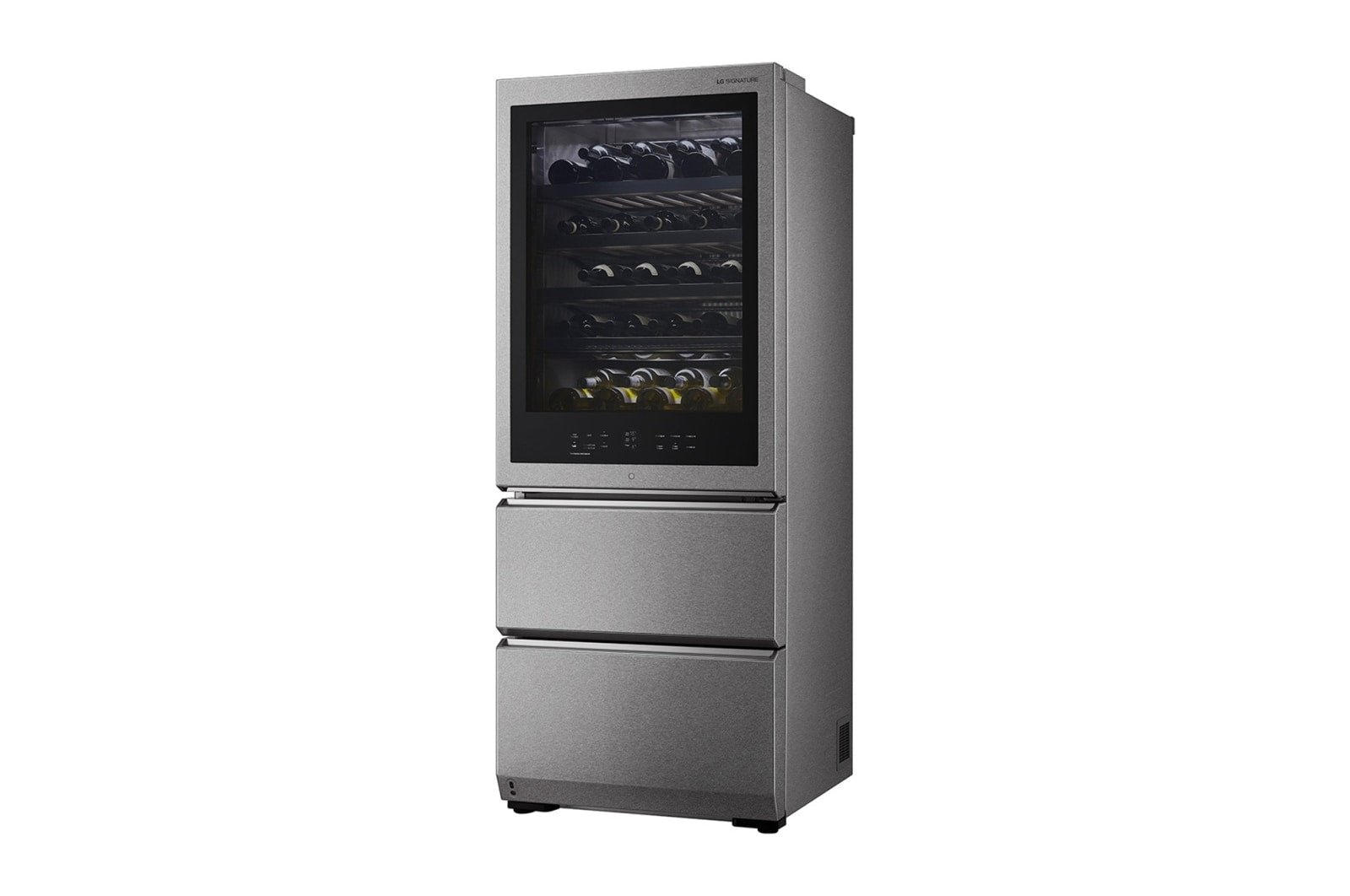 LG SIGNATURE LSR200W InstaView® Weinkühlschrank – Perfekte Temperaturkontrolle, Vibrationsschutz