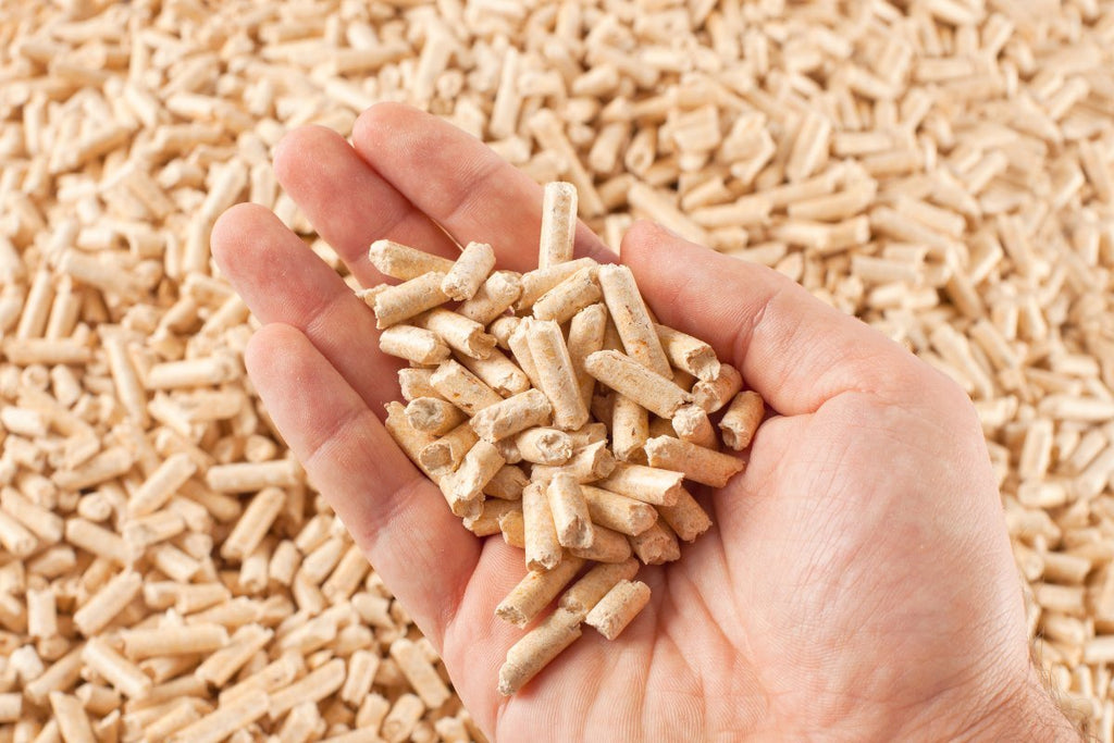 Premium Holzpellets lose 1 Tonne DIN+ zertifiziert, hohe Heizleistung