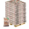 Piveteau Holzpellets Palette 104 Säcke 10 kg – Hochwertige Wärme