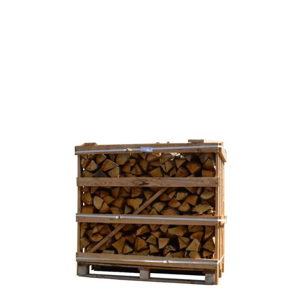 Ultra Trockenes Eichenholz Brennholz 1,1 m³ – Hochwertige Kiste