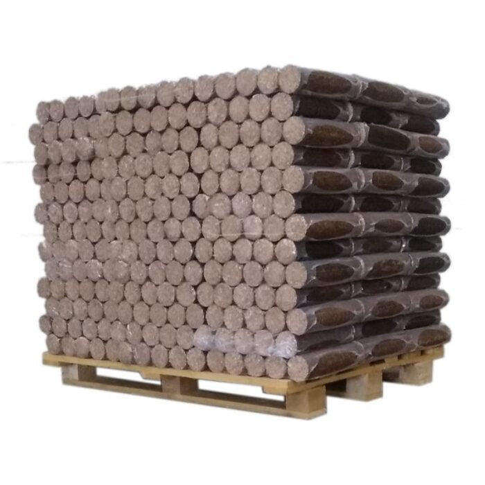 Dichte Hartholz-Brennholz Palette 1 Tonne – 117 Stück, 100% Natürlich