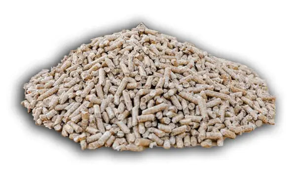 Hochwertige Holzpellets lose, 1 Tonne, DIN+ zertifiziert, trocken gelagert