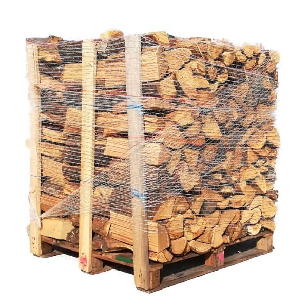 Weiße Eichenbûchen 33 cm – Komprimiertes Brennholz mit hohem Heizwert