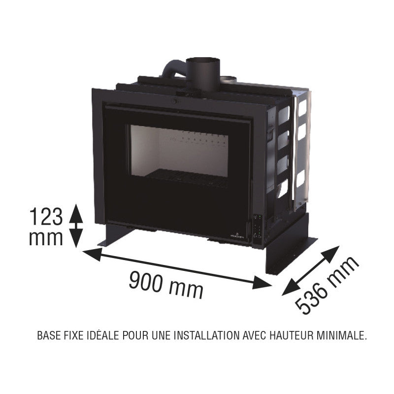 Bronpi Hybrid‑Insert Basis – stabile, passgenaue Unterkonstruktion für Holz‑ und Pelletheizung