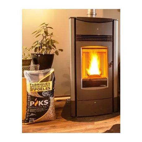 PIKS Holzpellets 66‑Säcke à 15 kg DINplus Zertifiziert für Pelletöfen