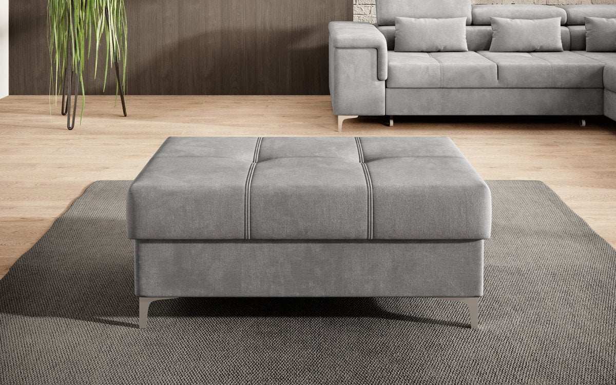 Eleganter Samt-Hocker Traum mit Stauraumfunktion für Ihr Zuhause