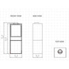 Planika Scandi: Luxuriöser automatischer Bioethanol-Kamin mit BEV-Technologie und Frontglas