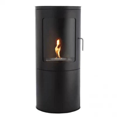 Eleganter Richmond Bioethanol-Kaminofen mit flacher Rückwand – Traditioneller Stil