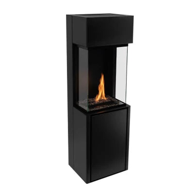 Planika Arcticon BEV Bioethanol Kamin: Eleganter, automatischer freistehender Kamin mit Fernbedienung