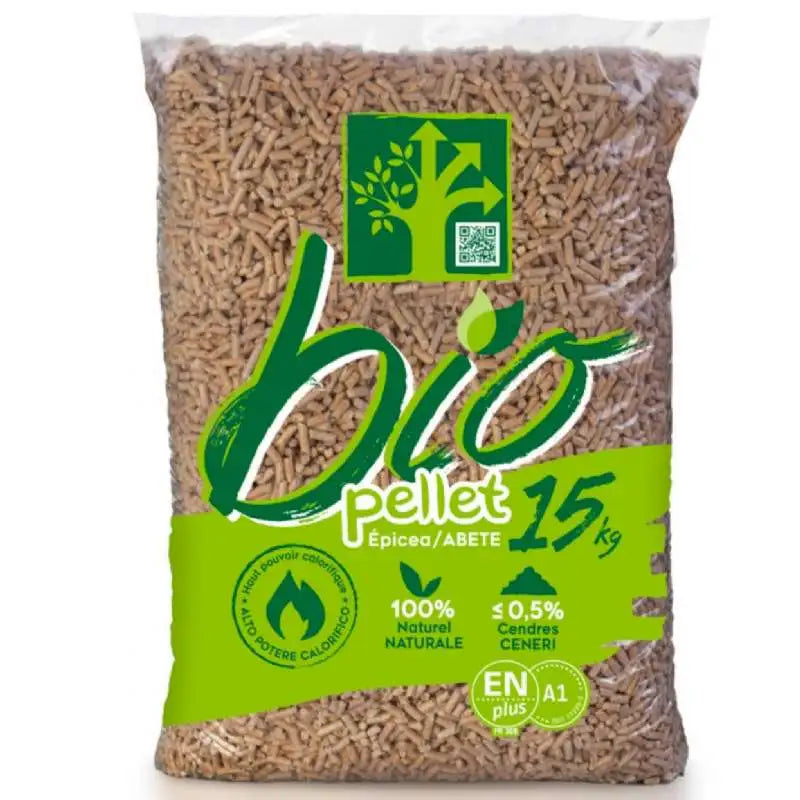 Bio-Pellet-Paket 72 Stück à 15kg – Hochwertige Holzpellets für effizientes Heizen