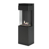 Biotronic 400 Termatech: Elegante freistehende Bioethanol-Kamin mit Fernbedienung