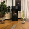 ScandiFlames Montgomery Bioethanol-Kaminofen: Moderner Ofen mit Holzofen-Design