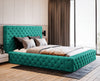 Luxuriöses Designer Samt Polsterbett Lana mit großem Stauraum – Modern & Bequem