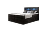 Amelie Boxspringbett mit LED-Beleuchtung und Stauraum – Luxuriöser Schlafkomfort