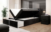 Amelie Boxspringbett mit LED-Beleuchtung und Stauraum – Luxuriöser Schlafkomfort