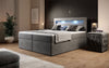Amelie Boxspringbett mit LED-Beleuchtung und Stauraum – Luxuriöser Schlafkomfort