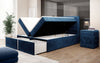 Amelie Boxspringbett mit LED-Beleuchtung und Stauraum – Luxuriöser Schlafkomfort