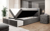 Amelie Boxspringbett mit LED-Beleuchtung und Stauraum – Luxuriöser Schlafkomfort