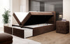 Amelie Boxspringbett mit LED-Beleuchtung und Stauraum – Luxuriöser Schlafkomfort