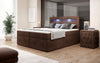 Amelie Boxspringbett mit LED-Beleuchtung und Stauraum – Luxuriöser Schlafkomfort