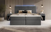 Arito Luxus Boxspringbett mit LED-Beleuchtung und Praktischem Stauraum – Komfortabel Erholung