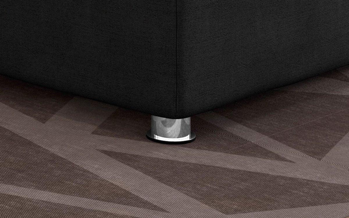 Luxuriöses Athene Boxspringbett Dunkelgrau – Optimaler Schlafkomfort mit Stoffbezug