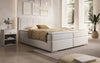 Luxuriöses Athina Boxspringbett: Modernes Kunstleder Design, Höchster Schlafkomfort