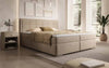 Athina Samt Boxspringbett – Luxuriöser Schlafkomfort mit Eleganz