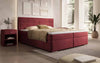 Athina Samt Boxspringbett – Luxuriöser Schlafkomfort mit Eleganz
