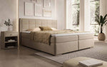Lade das Bild in den Galerie-Viewer, Luxuriöses Athina Samt Boxspringbett mit Stauraum: Komfortables Schlafparadies Zuhause
