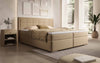 Luxuriöses Boxspringbett Athina Stoff: Komfortabel, Elegant mit Praktischem Stauraum