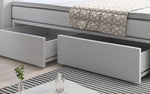 Lade das Bild in den Galerie-Viewer, Luxuriöses Boxspringbett Bellissimo mit 4 Schubladen – Premium Schlafkomfort &amp; Stauraum
