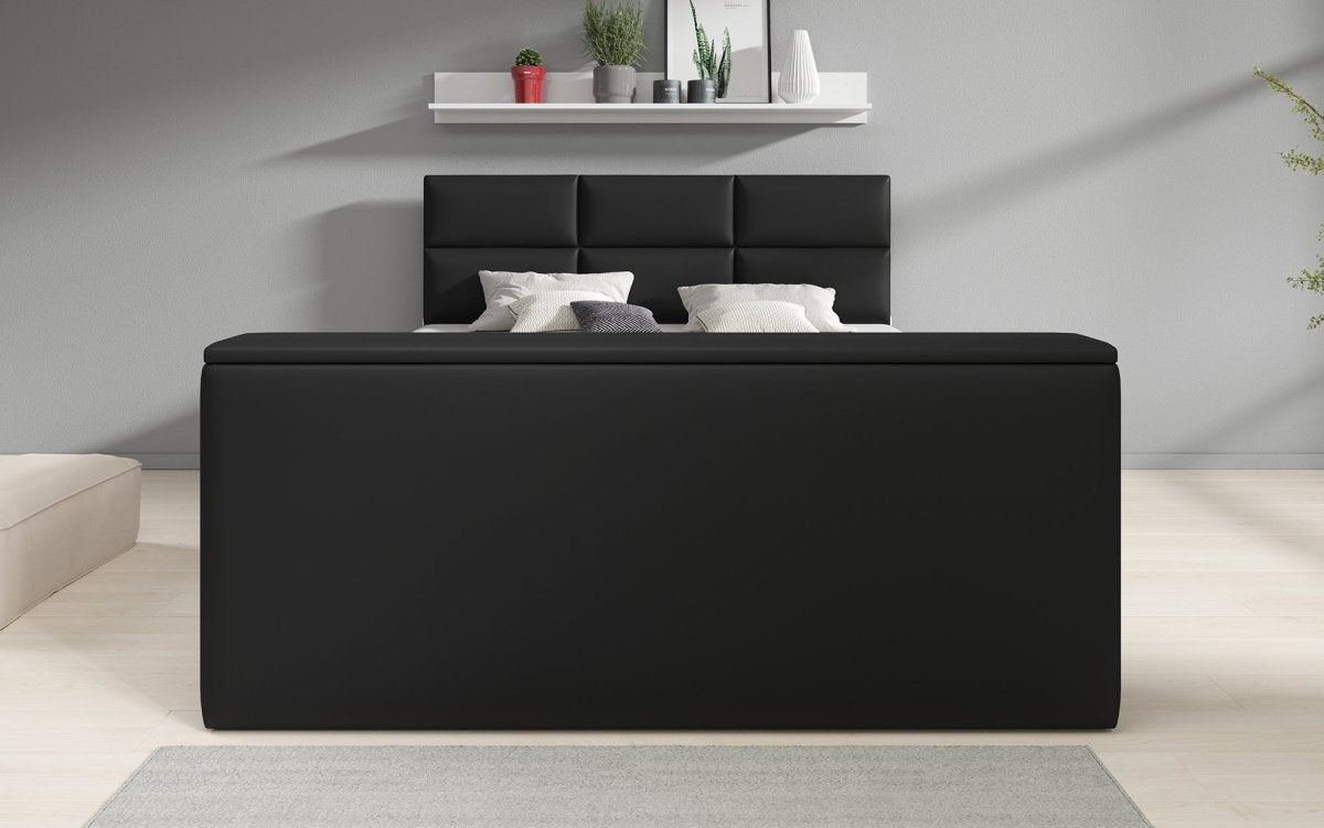 Carito Boxspringbett mit TV-Lift, USB-Anschluss und Geräumigem Stauraum