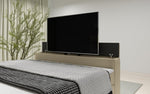 Lade das Bild in den Galerie-Viewer, Carito Boxspringbett mit TV-Lift, USB-Anschluss und Geräumigem Stauraum
