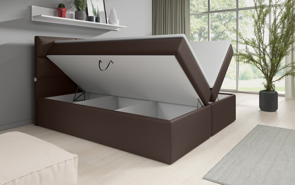 Carito Boxspringbett: Luxuriöser Schlafkomfort mit USB & Stauraum