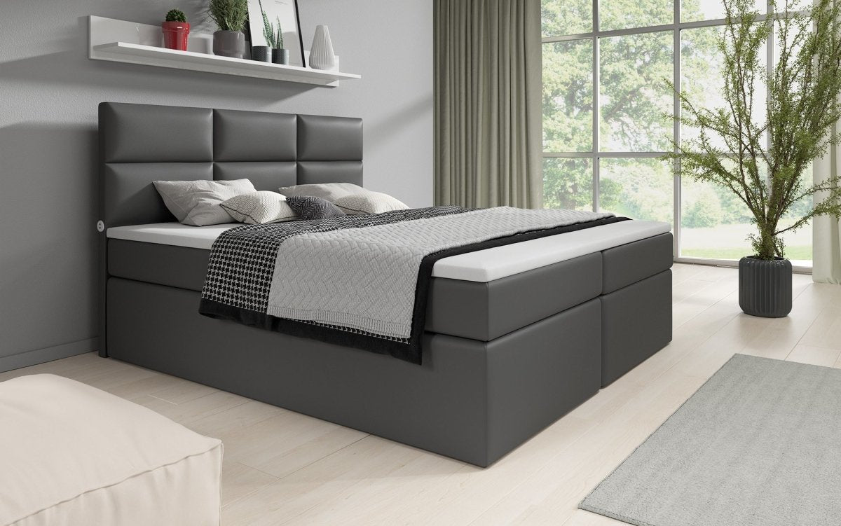 Carito Boxspringbett: Luxuriöser Schlafkomfort mit USB & Stauraum