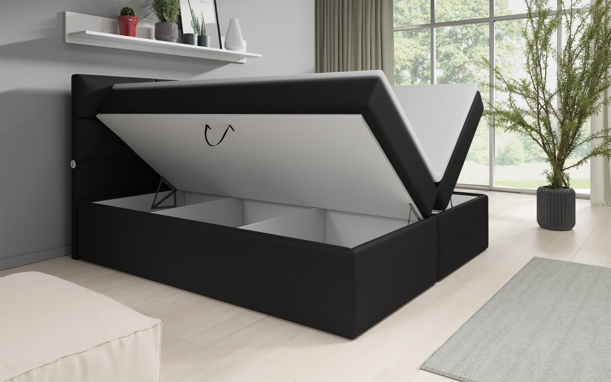 Carito Boxspringbett: Luxuriöser Schlafkomfort mit USB & Stauraum