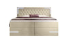 Carlotta Boxspringbett: Luxuriöses Samtbett mit LED, Stauraum und USB-Anschluss