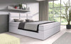 Luxuriöses Boxspringbett Carre mit USB-Anschluss: Höchster Komfort, Stil & Praktische Ladefunktion