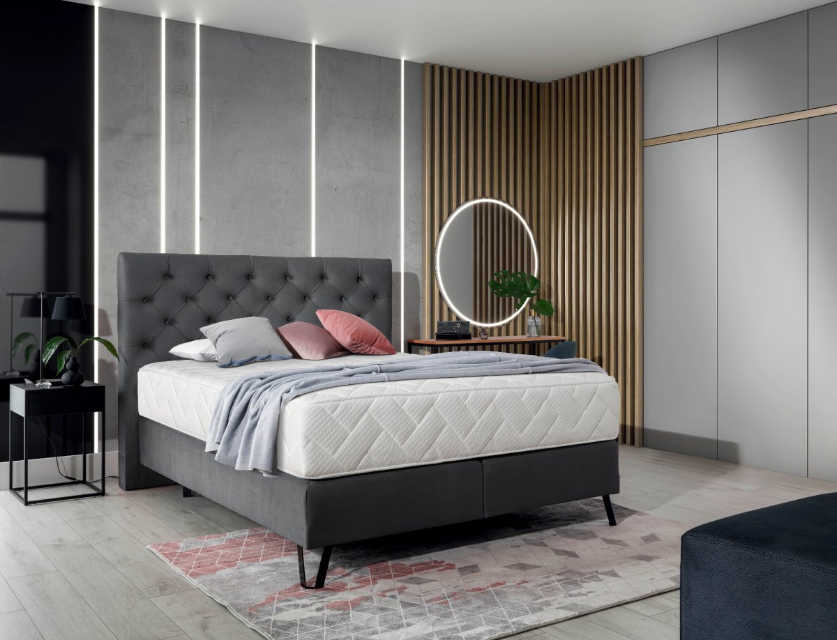 Luxuriöses Boxspringbett Cerina: Komfort, Stil und Erholsamer Schlaf