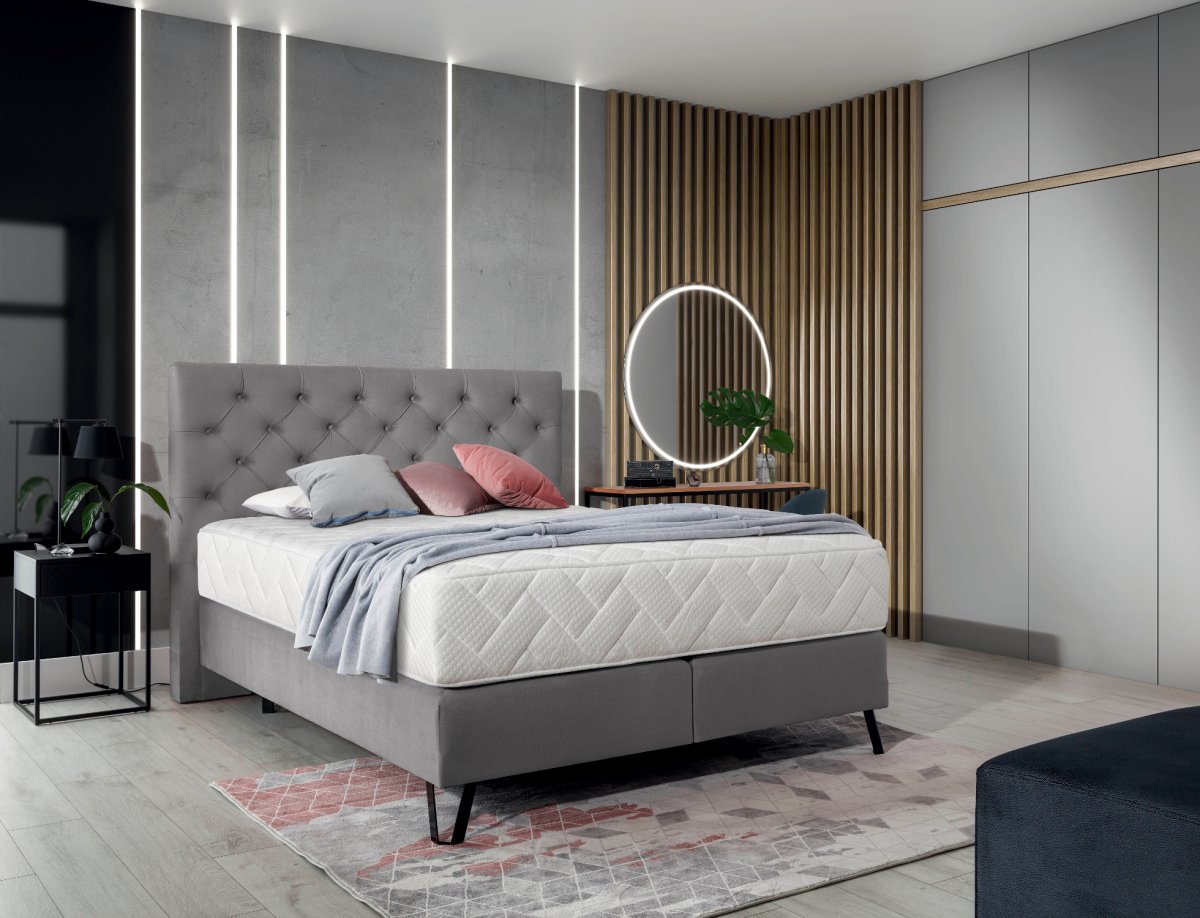 Luxuriöses Boxspringbett Cerina: Komfort, Stil und Erholsamer Schlaf