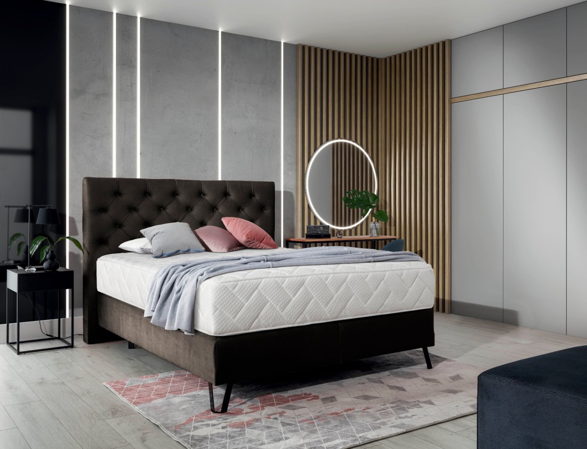 Luxuriöses Boxspringbett Cerina: Komfort, Stil und Erholsamer Schlaf