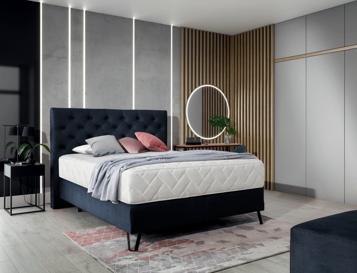 Luxuriöses Boxspringbett Cerina: Komfort, Stil und Erholsamer Schlaf