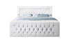 Luxuriöses Boxspringbett Charme mit LED, USB, Stauraum, Komfort Matratze