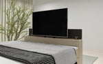 Lade das Bild in den Galerie-Viewer, Luxus Citaro Boxspringbett mit Integriertem TV-Lift, USB-Anschluss und Stauraum
