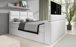 Lade das Bild in den Galerie-Viewer, Luxus Citaro Boxspringbett mit Integriertem TV-Lift, USB-Anschluss und Stauraum
