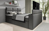 Luxus Citaro Boxspringbett mit Integriertem TV-Lift, USB-Anschluss und Stauraum