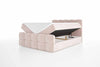 Boxspringbett Cozy Samt: Luxuriöser Komfort, Eleganz und Praktischer Stauraum